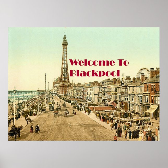 Välkommen till Blackpool Poster (Framsidan)