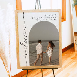 Välkommen till BLAIR Boho Arch Photo Möhippa Poster