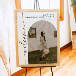 Välkommen till BLAIR Boho Arch Photo Möhippa Poster