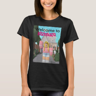 Välkommen till bloxburgflicka 1 t shirt