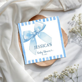 Välkommen till Blue Ribbon Pojke Luncheon Pappersservett