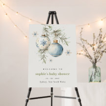 Välkommen till Blue Winter Chirstmas Boy Baby Show