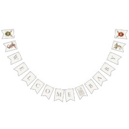 Välkommen till Boho Storybook Dragon Baby Shower Vimplar