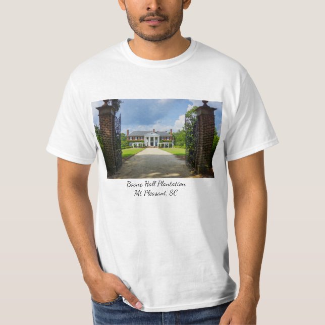 Välkommen till Boone Hall T Shirt (Framsida)