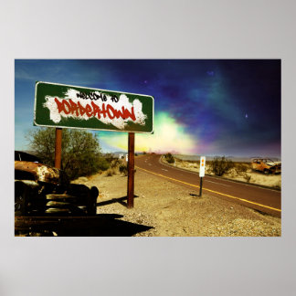välkommen till bordertown poster