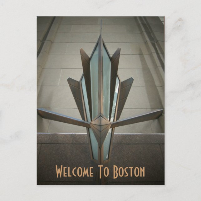 Välkommen till Boston Vykort (Framsida)
