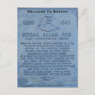 Välkommen till Boston Vykort