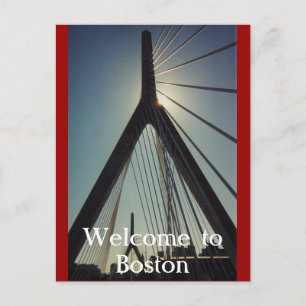 Välkommen till Boston Vykort