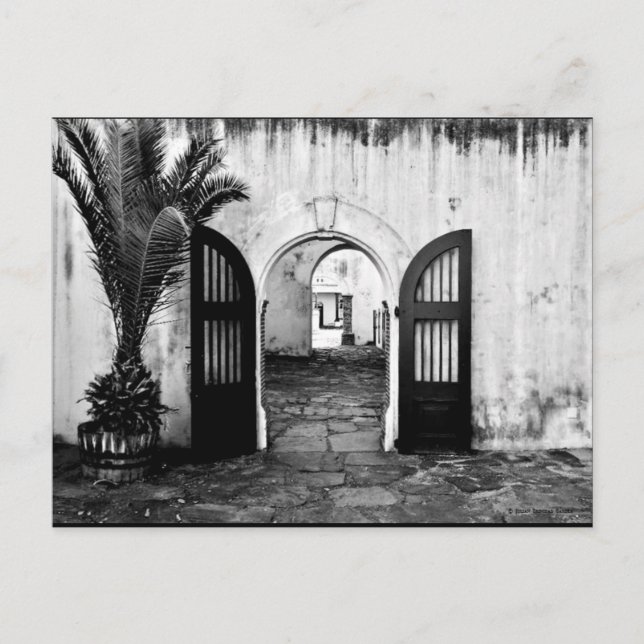 "Välkommen till Bra Hoppets slott" Vykort (Framsida)