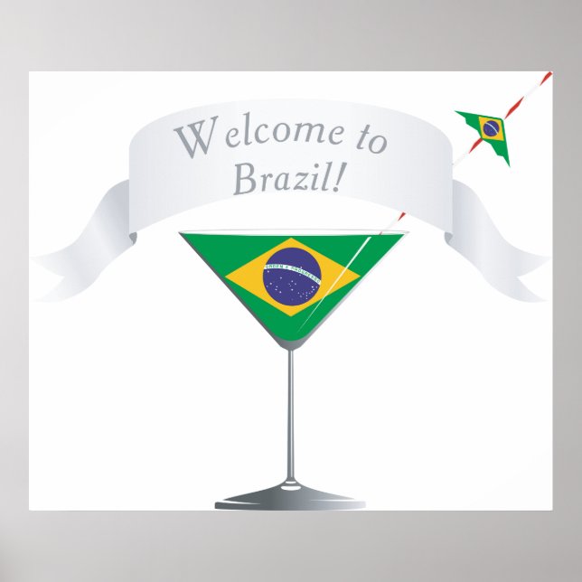Välkommen till Brasilien Poster (Framsidan)