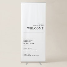 Välkommen till Bröllop på minimalistisk Elegant