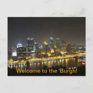 Välkommen till "Burgh" Vykort