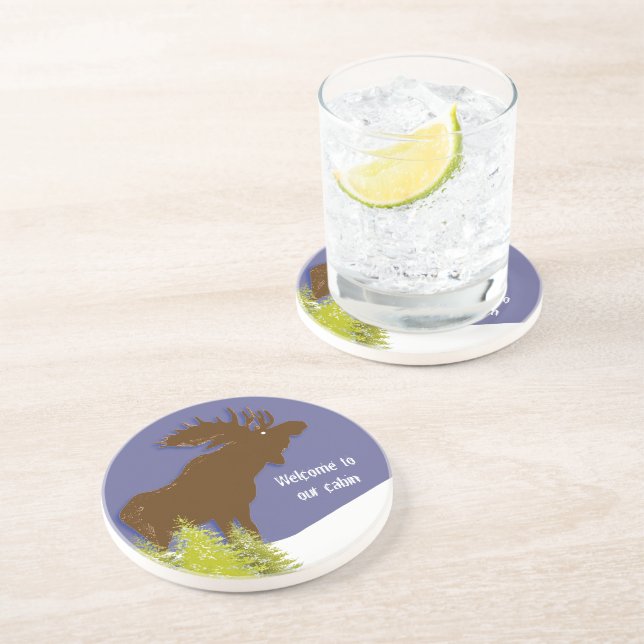 Välkommen till Cabin Moose Underlägg (Sidan)