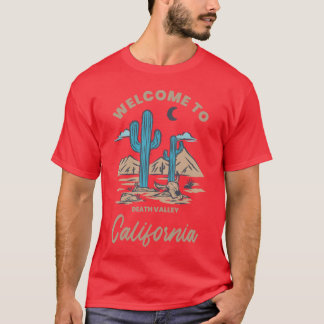 Välkommen till California Cactus Mountains Death V T Shirt