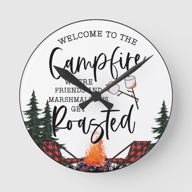 Välkommen till Campfire Rund Klocka (Framsida)