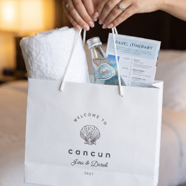 Välkommen till Cancun Destination Bröllop Välkomst