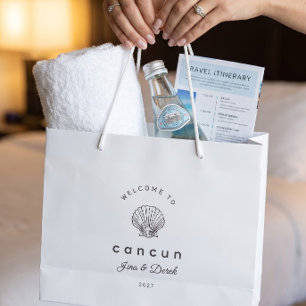 Välkommen till Cancun Destination Bröllop Välkomst