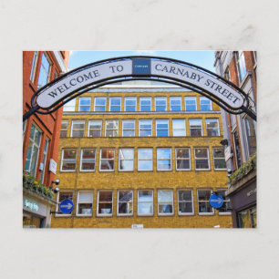 Välkommen till Carnaby Street - London Vykort