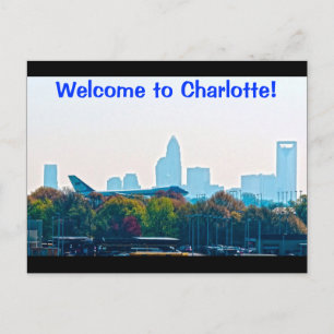 Välkommen till Charlotte! Vykort