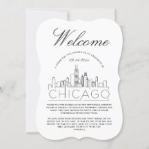 Välkommen till Chicago | Inbjudan till gästinforma