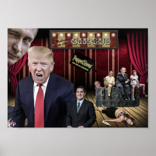Välkommen till Circus - Trump-Poster Poster
