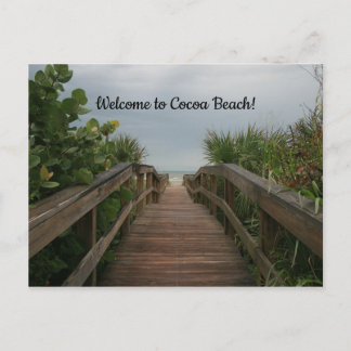 Välkommen till Cocoa Beach, Florida! Vykort