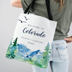 Välkommen till Colorado Bröllop Välkommen Tygkasse