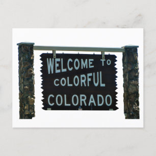 Välkommen till Colorado Vykort