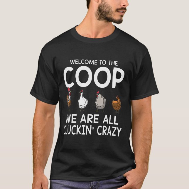 Välkommen till Coop vi alla är lyckligt lottade Ch T Shirt (Framsida)