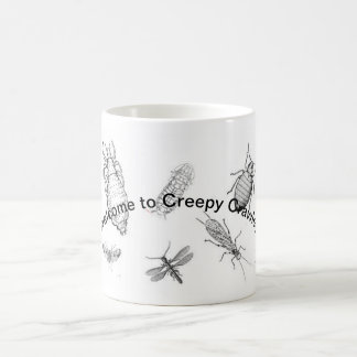 Välkommen till Creepy Crawley Kaffemugg