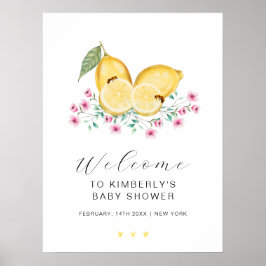 Välkommen till Cute Little Cutie Lemon Citrus Baby Poster