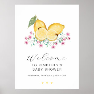 Välkommen till Cute Little Cutie Lemon Citrus Baby Poster