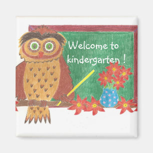 Välkommen till dagis! magnet