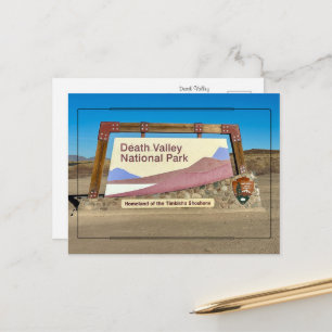 Välkommen till Death Valley National Park vykort