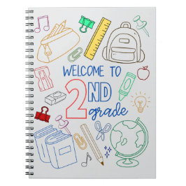 Välkommen till den andra bärbara Klass-datorn Back Anteckningsbok