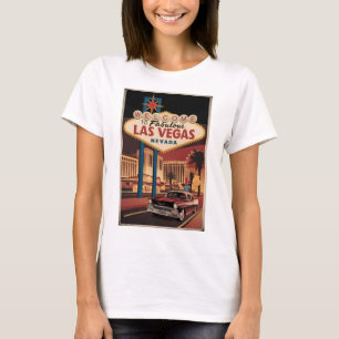 Välkommen till det fantastiska Las Vegas Nevada T Shirt