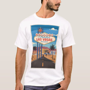 Välkommen till det fantastiska Las Vegas Nevada T Shirt