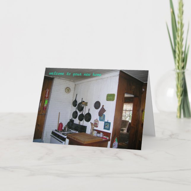 Välkommen till ditt nya hem kort (Framsida)