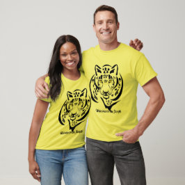 Välkommen till djungelns design t shirt