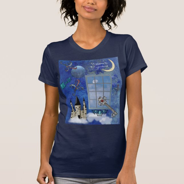 Välkommen till Dreamland Women's T-Shirt (Framsida)