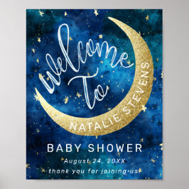 Välkommen till Dreams Kom True Måne Stars Baby Sho Poster