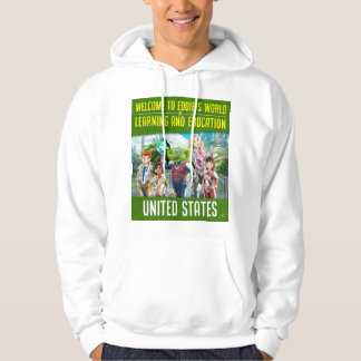 Välkommen till Eddie's World of Learning and Educa Hoodie