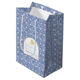 Välkommen till elegant Arch Lemons Blue Tiles Bröl