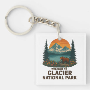 Välkommen till Embroidery Glacier National USA Par