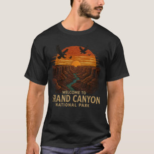 Välkommen till Embroidery Grand Canyon National US T Shirt