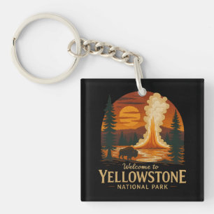 Välkommen till Embroidery Yellowstone National USA