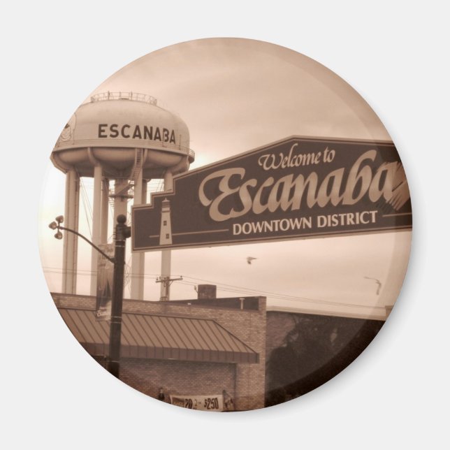 Välkommen till Escanaba Magnet (Framsidan)