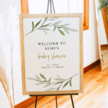 Välkommen till ESME Bohemian Greenery & Guld Baby