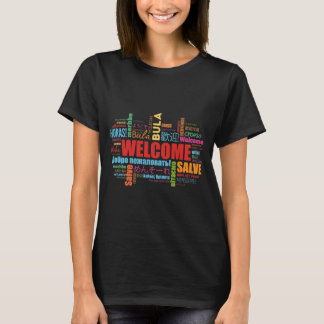 Välkommen till ett annat språk t shirt