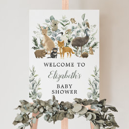 Välkommen till Eucalyptus Australian Animals Baby  Poster